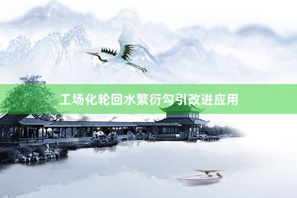 工场化轮回水繁衍勾引改进应用
